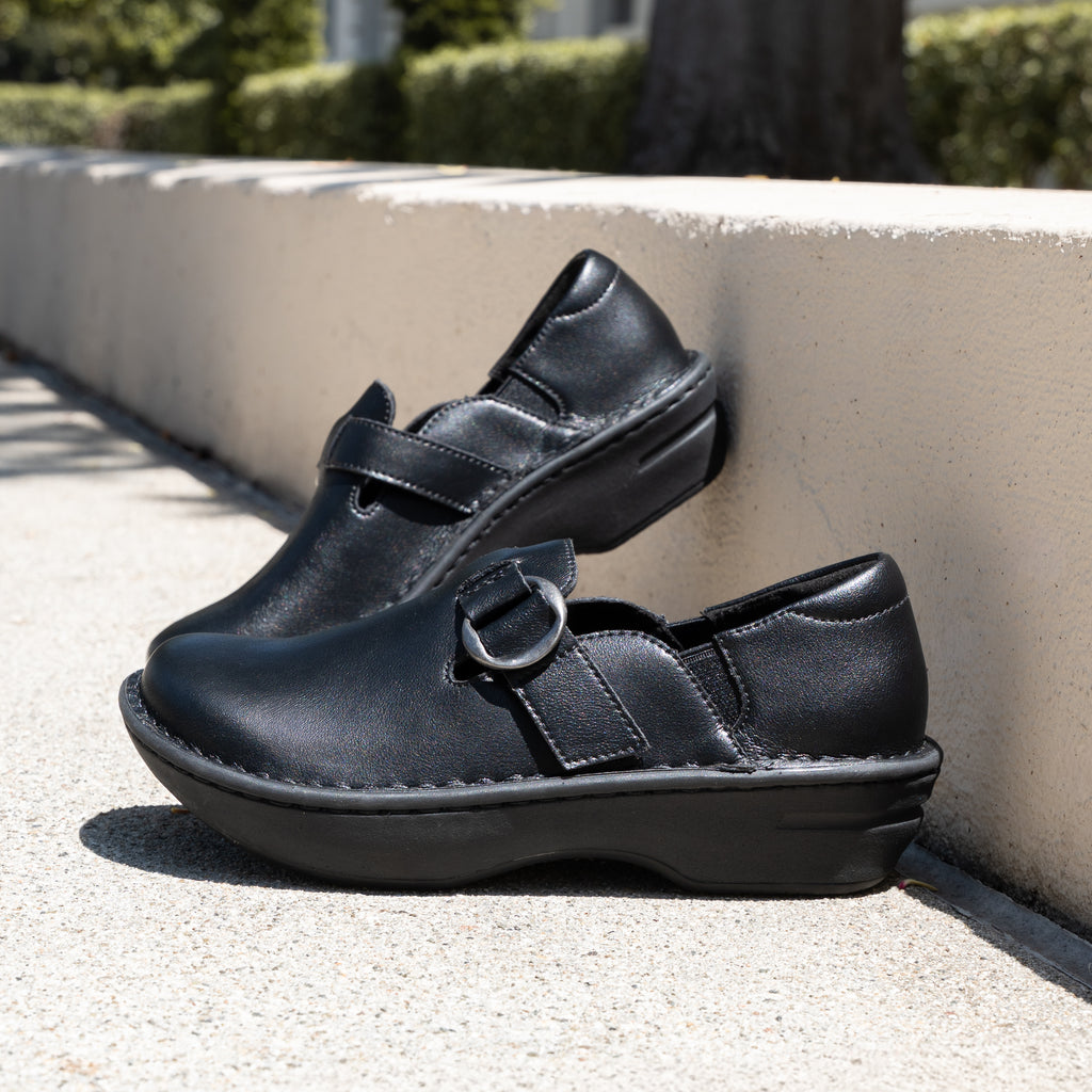 Fynn Black Nappa Shoe
