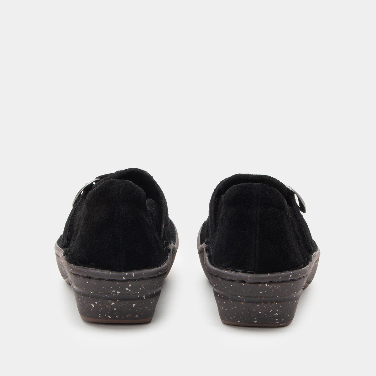 Fynn Black Suede Shoe