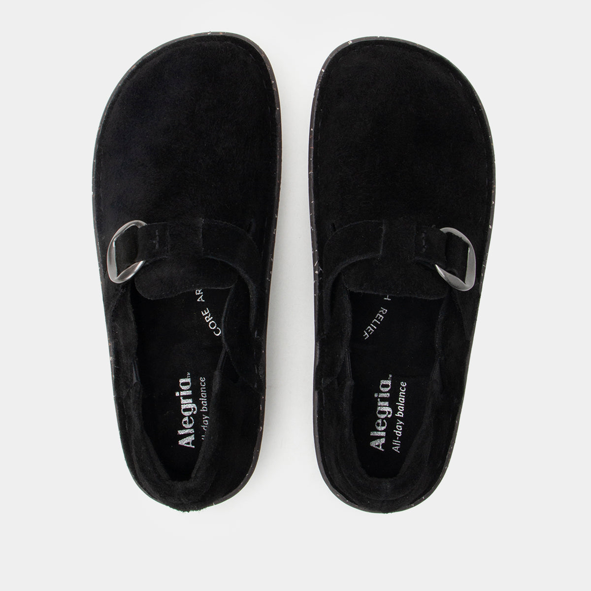 Fynn Black Suede Shoe