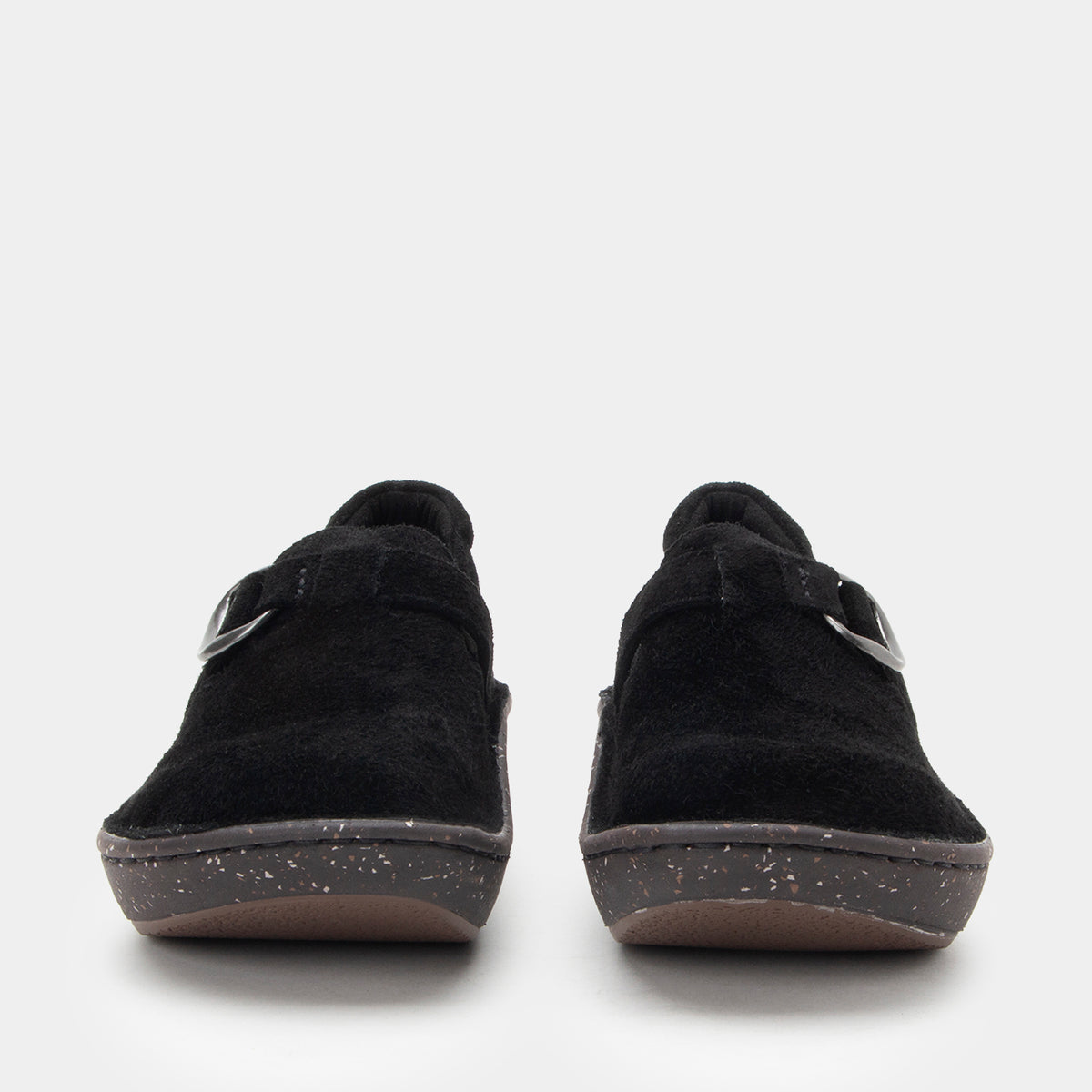 Fynn Black Suede Shoe