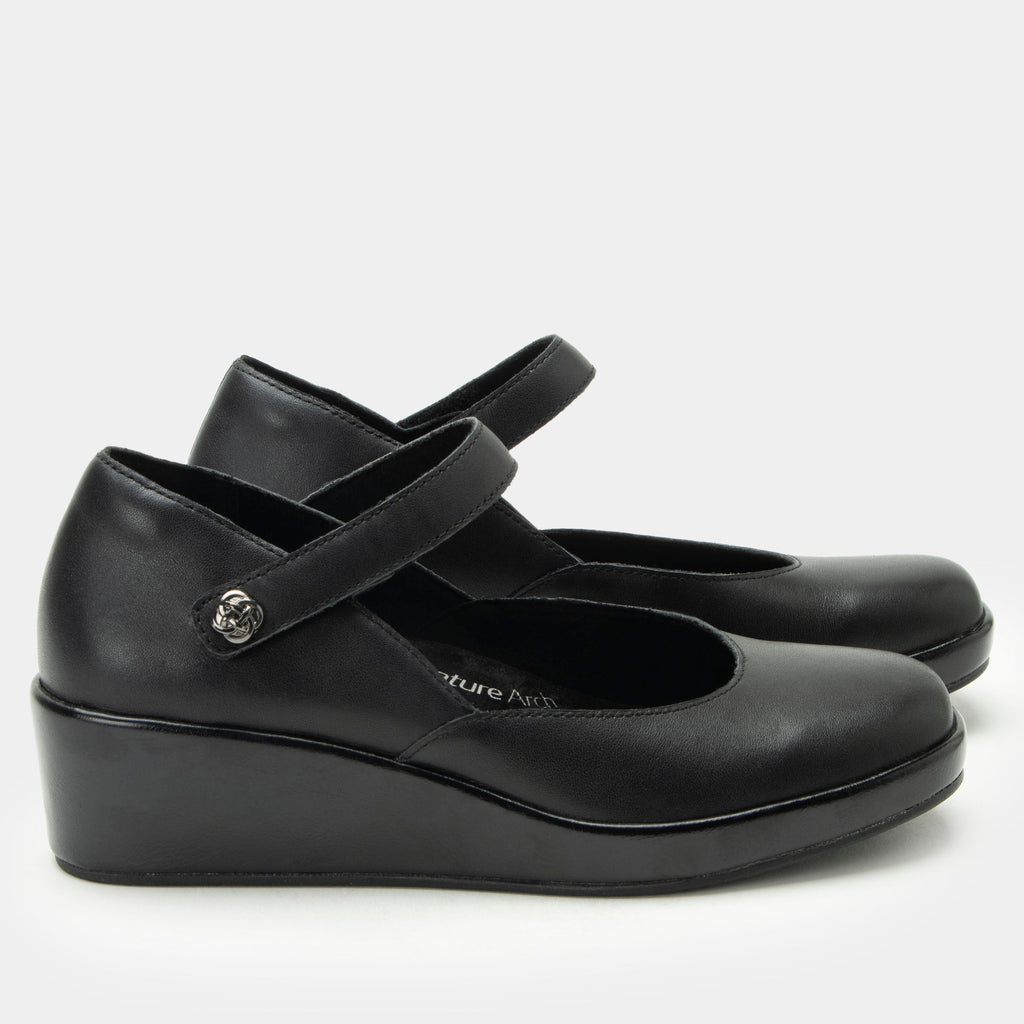 Hayes Black Shoe | Alegria Shoes