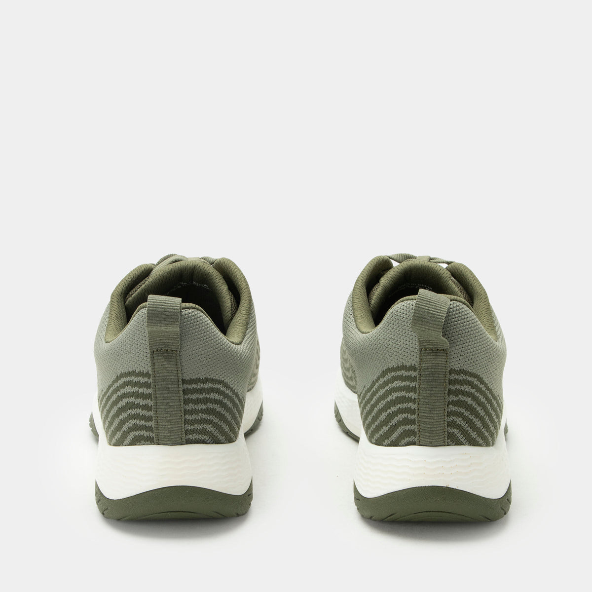 In8 Olive shoe on a Ergo Flo outsole IN8-6382_S3