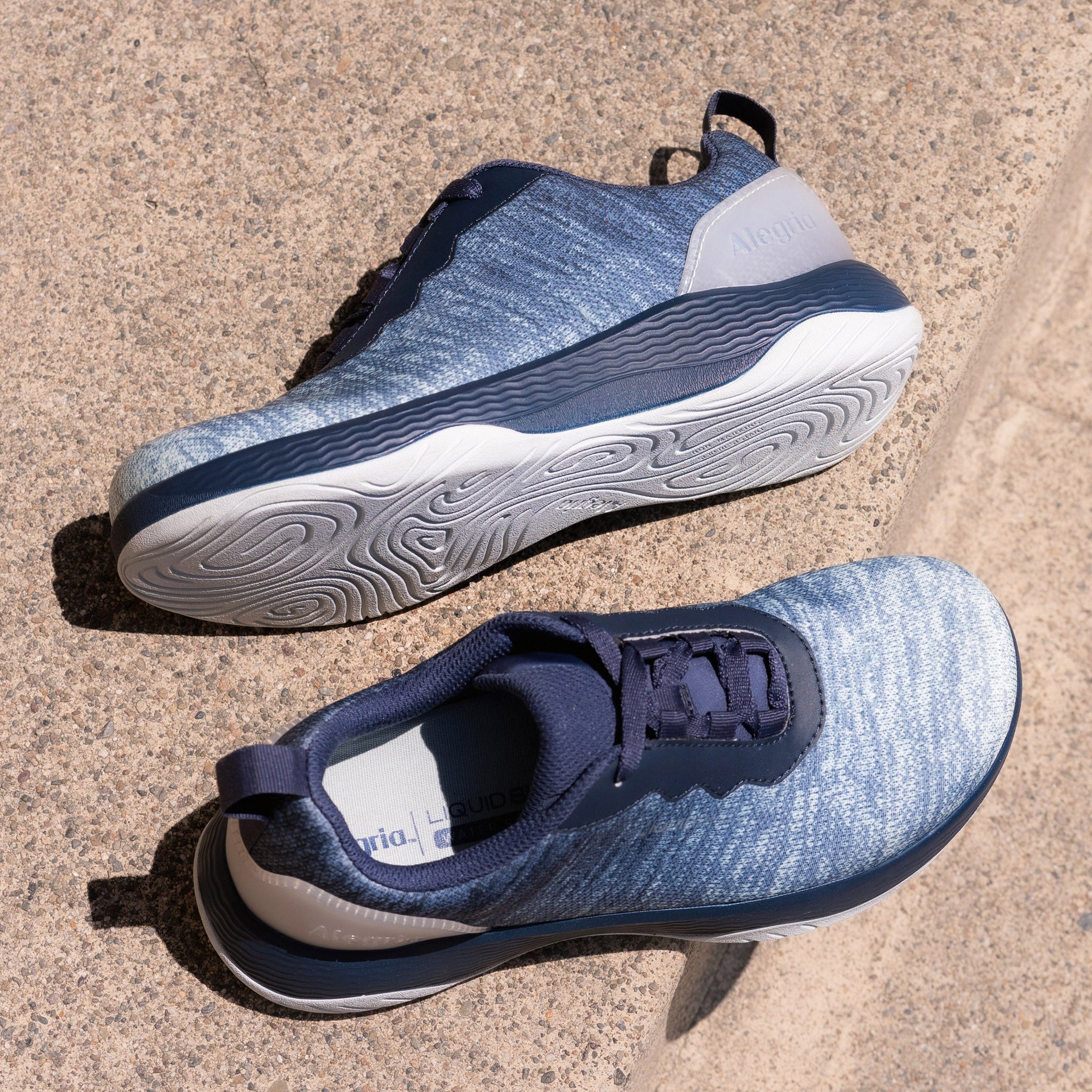 In8 Ombré Blue Shoe - Alegria Shoes