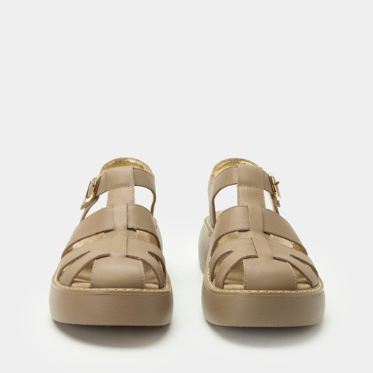Ingrid Beige Sandal | Alegria Shoes