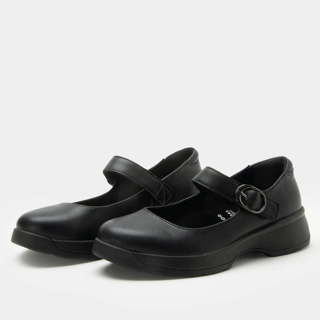 Jazmine Black Nappa Shoe | Alegria Shoes