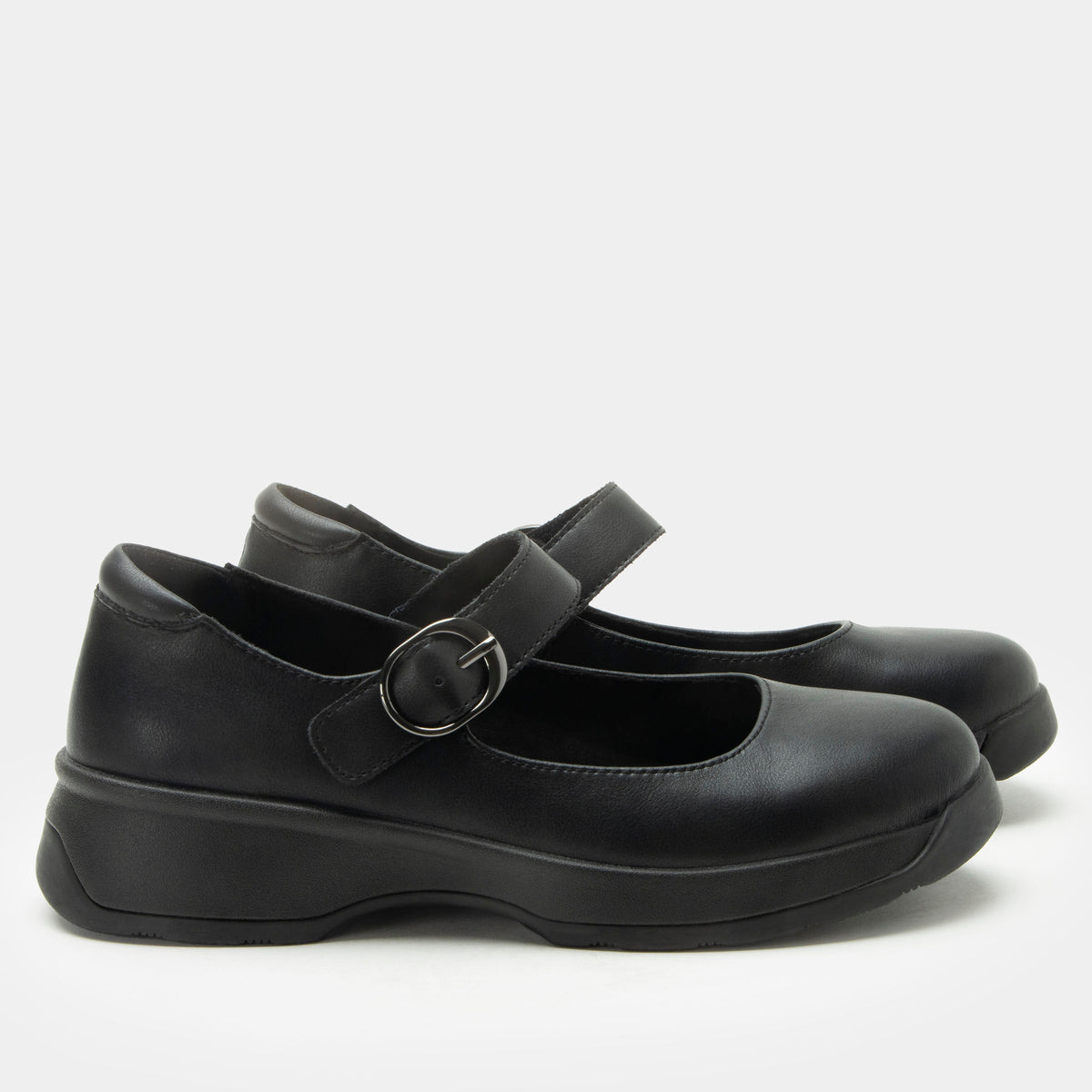 Jazmine Black Nappa Shoe | Alegria Shoes