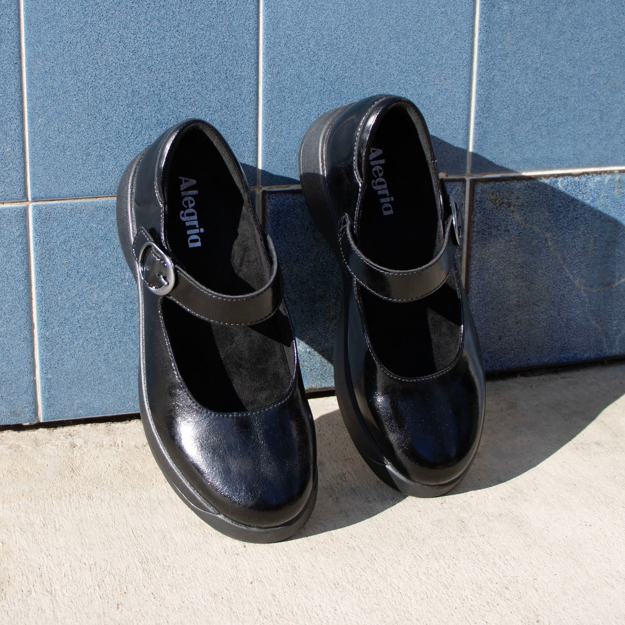 Jazmine Dapper Black Shoe - Alegria Shoes