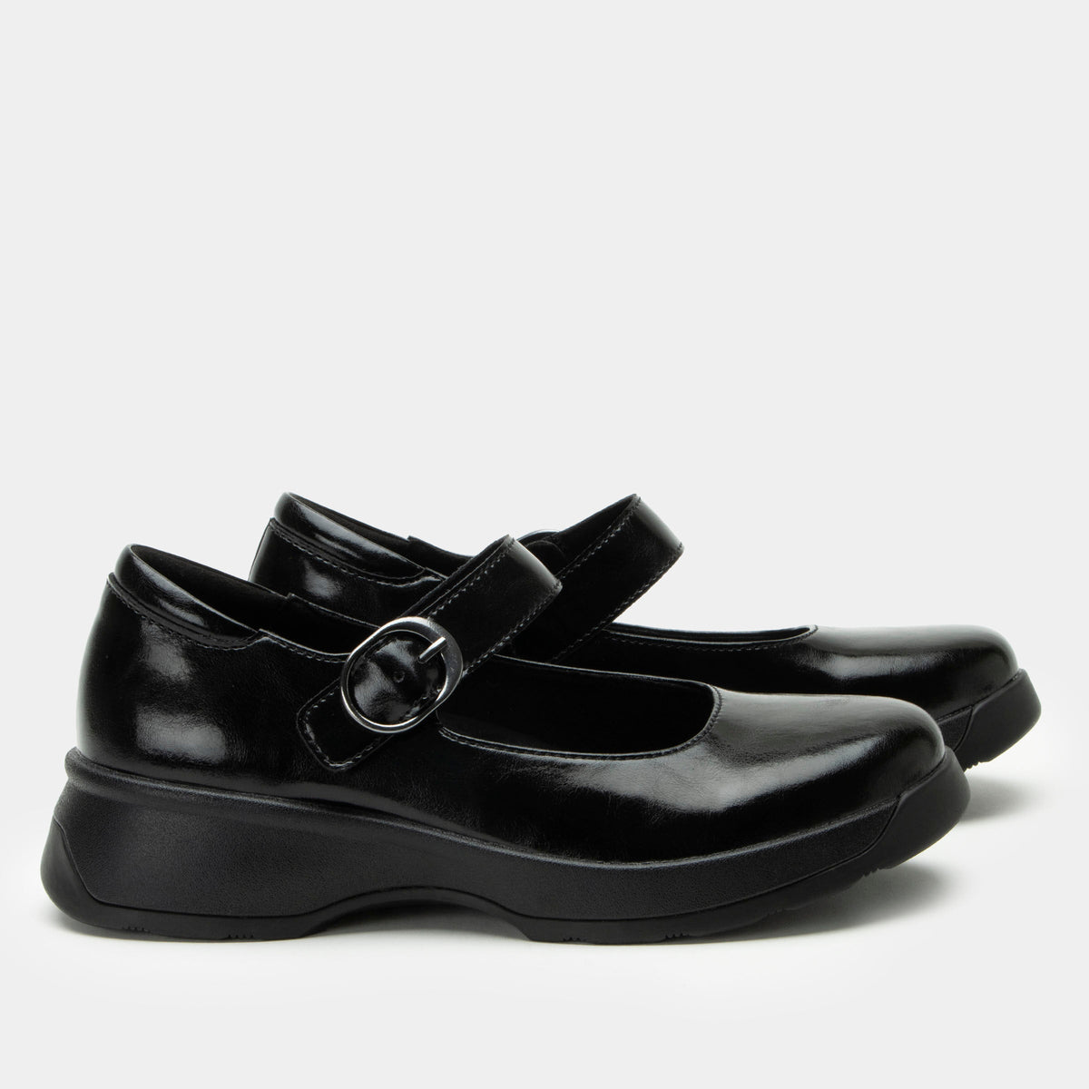 Jazmine Dapper Black Shoe | Alegria Shoes