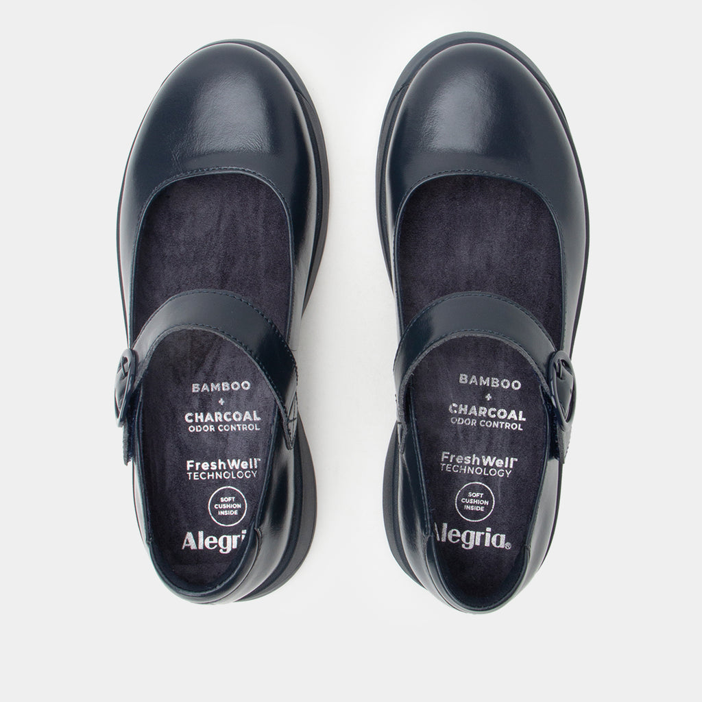 Jazmine Glazed Navy Shoe