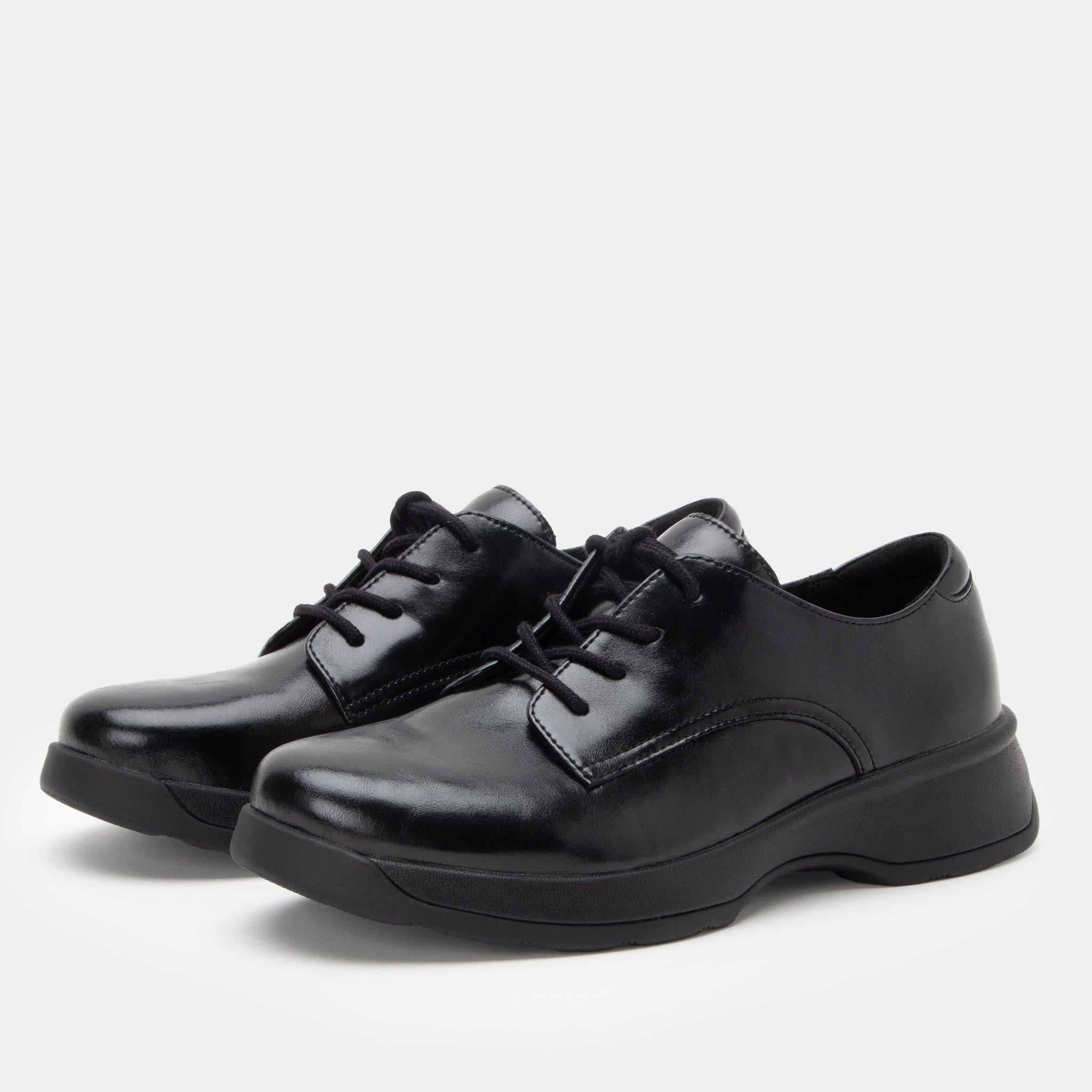 Joclyn Dapper Black Shoe - Alegria Shoes