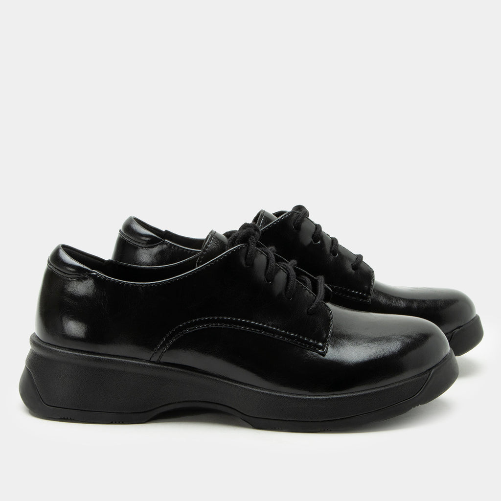 Joclyn Dapper Black Shoe | Alegria Shoes
