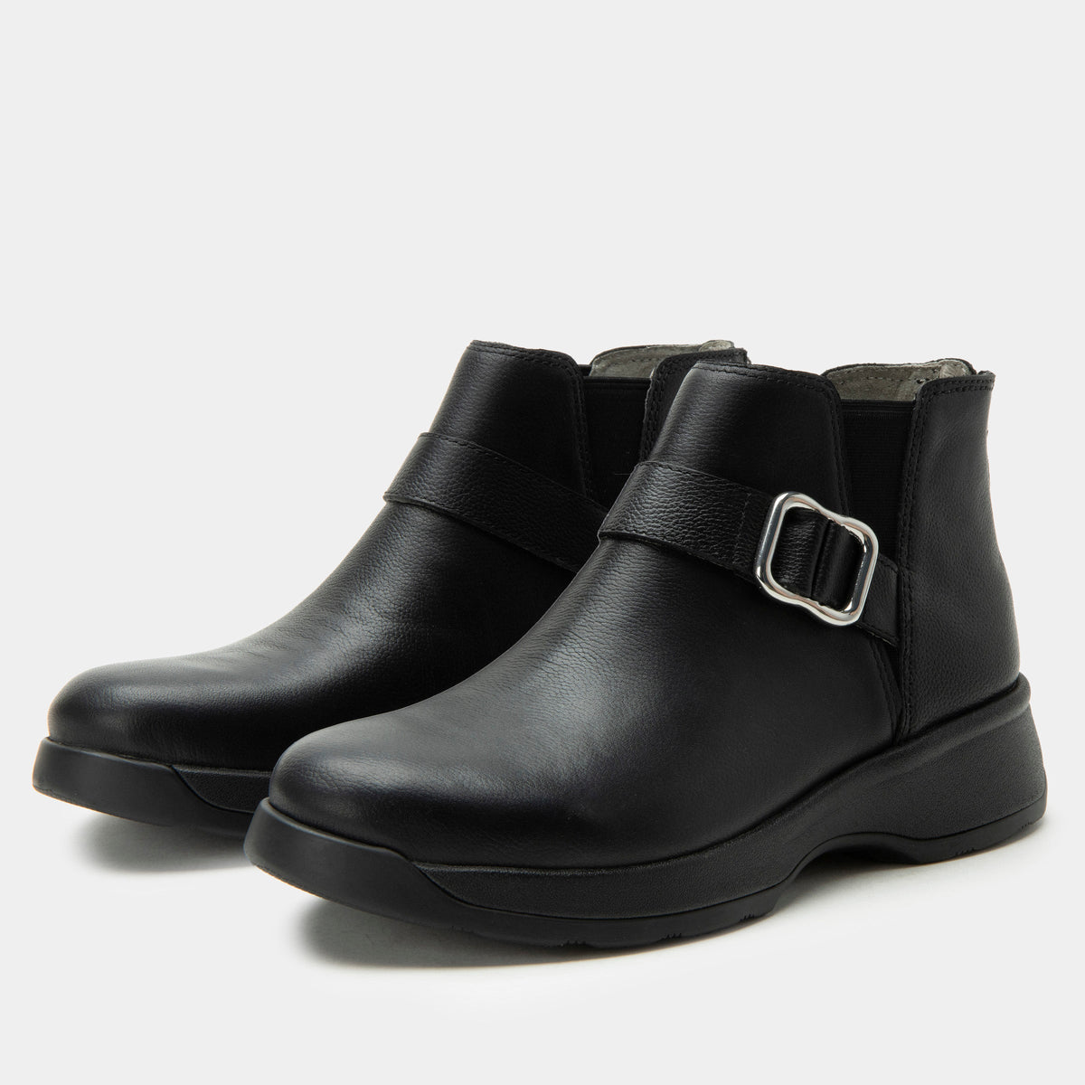 Jerica Black Bird Boot | Alegria Shoes