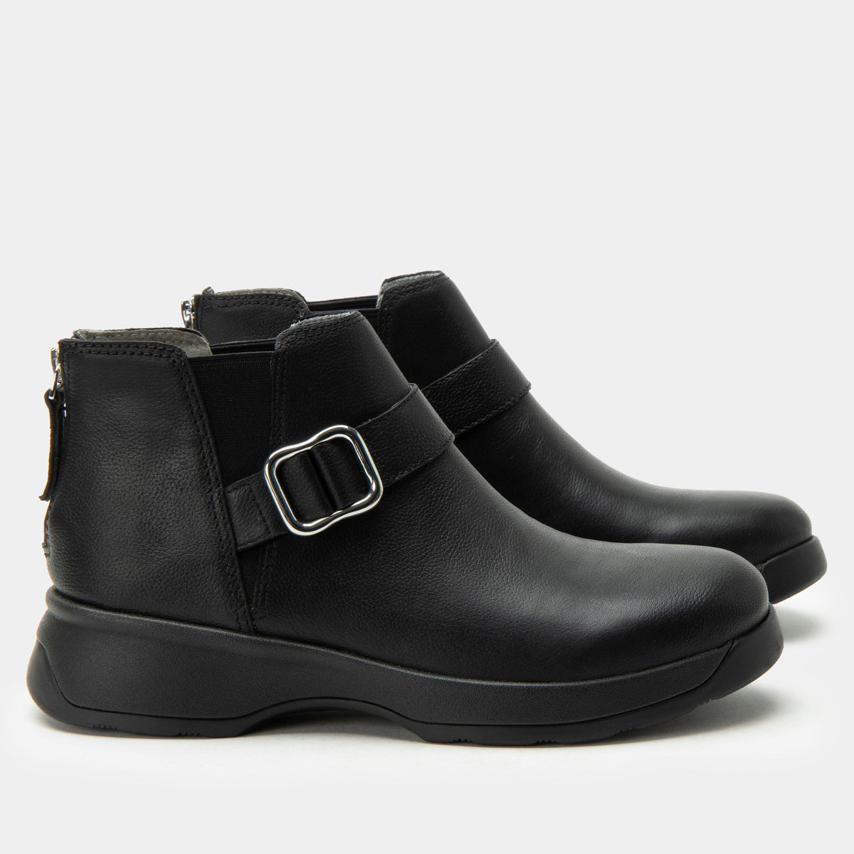 Jerica Black Bird Boot | Alegria Shoes