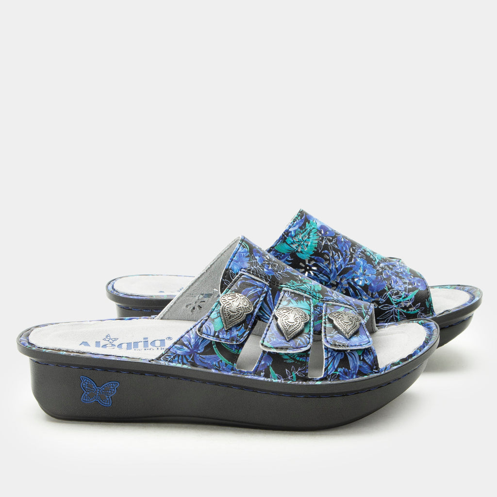 Julee Jungle Book slide on sandal on classic rocker outsole - JLE-6176X_S2