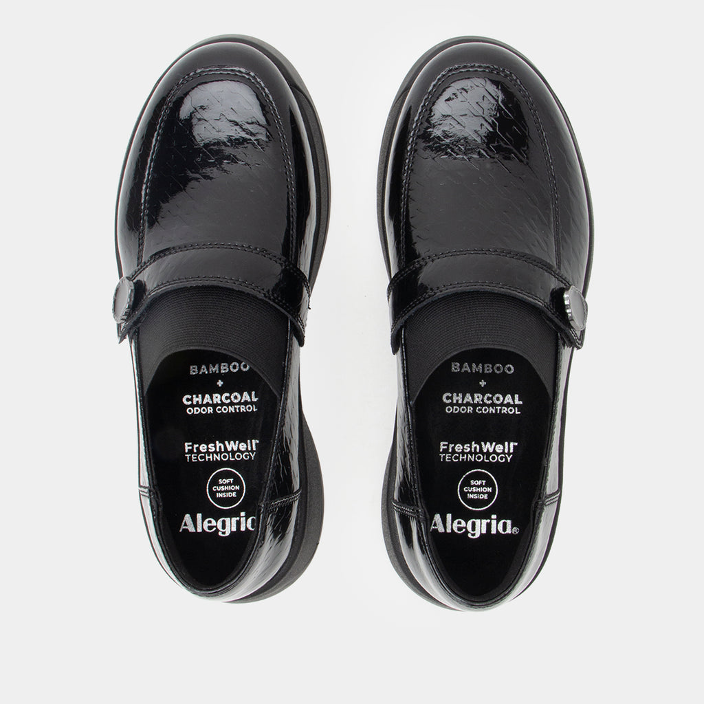 Janna Black Tie Shoe