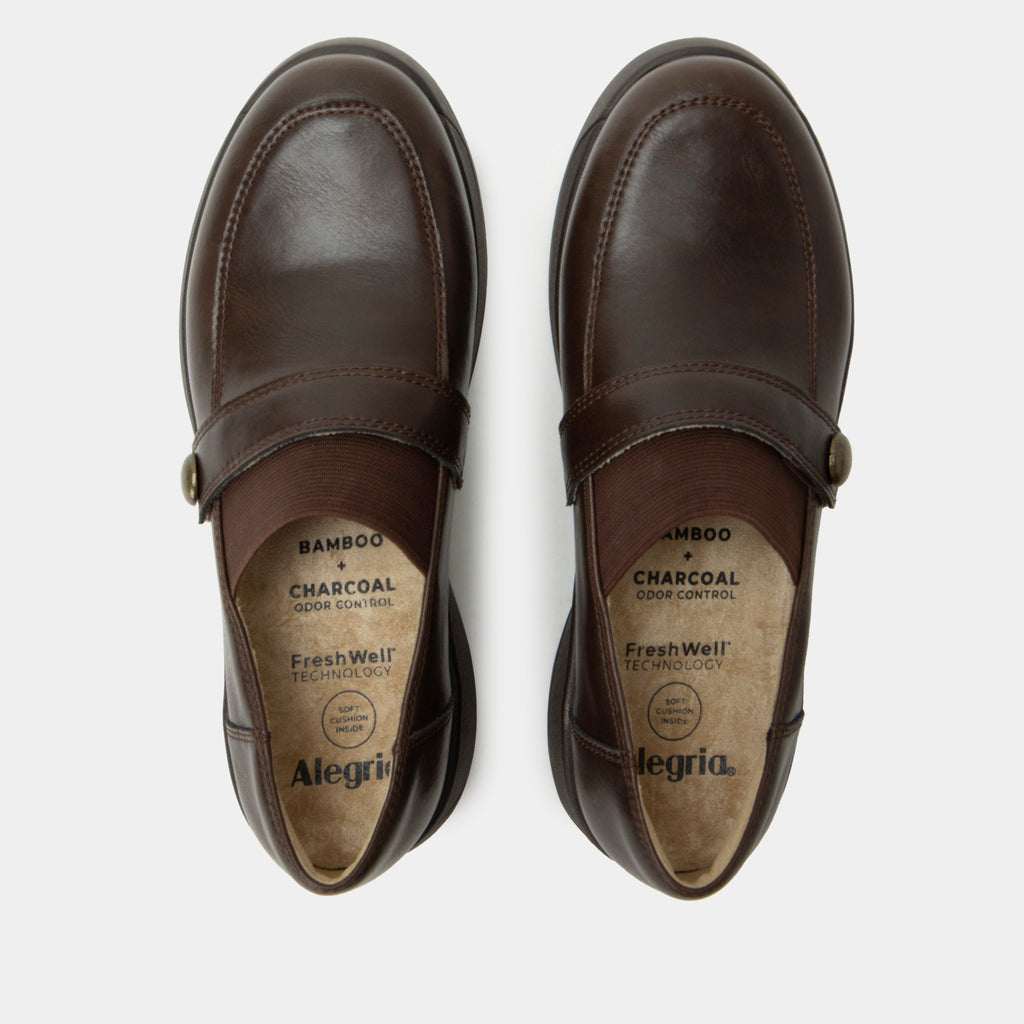 Janna Dark Chocolate Shoe | Alegria Shoes