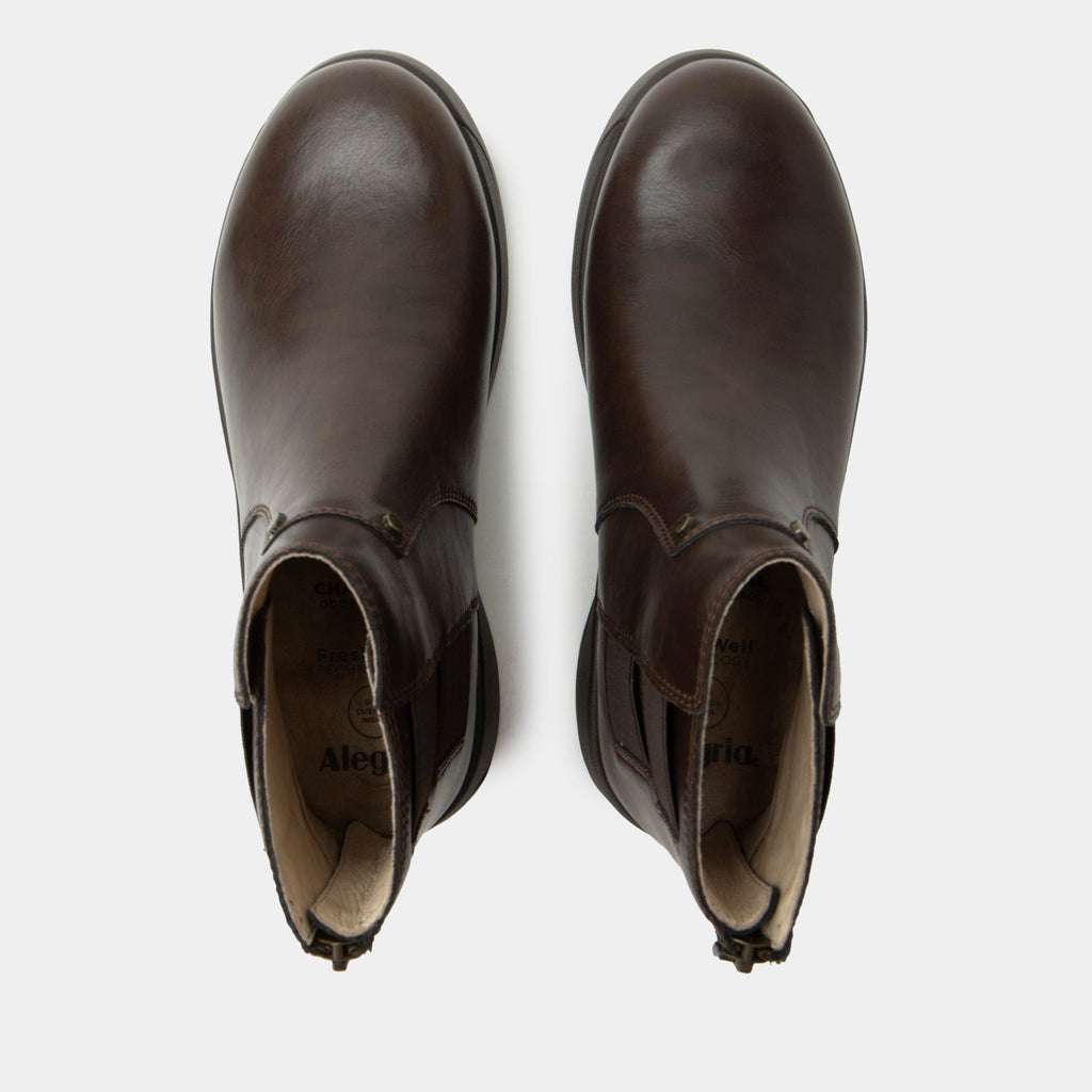 Jordyn Dark Chocolate Boot | Alegria Shoes
