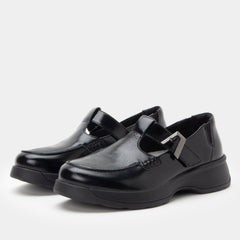 Jensie Glazed Black Shoe