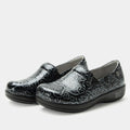 Keli Embroider Me Pewter Shoe | Alegria Shoes