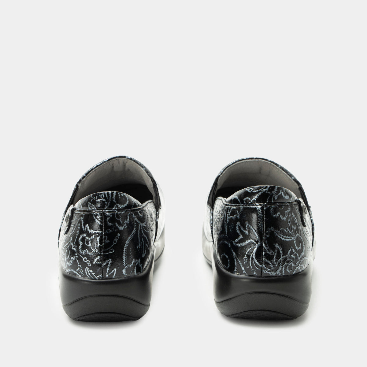 Keli Embroider Me Pewter Shoe | Alegria Shoes