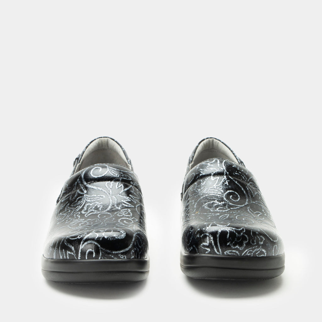 Keli Embroider Me Pewter Shoe | Alegria Shoes