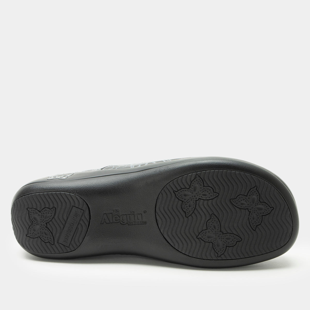 Keli Embroider Me Pewter Shoe | Alegria Shoes