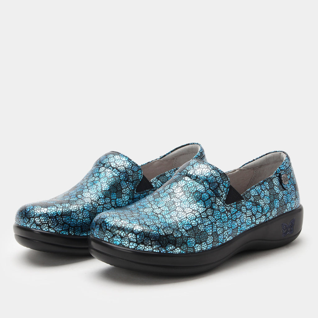 Keli Blue Fusion Shoe | Alegria Shoes