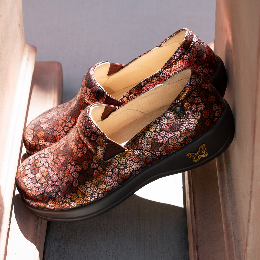 Keli Bronze Fusion Shoe - Alegria Shoes