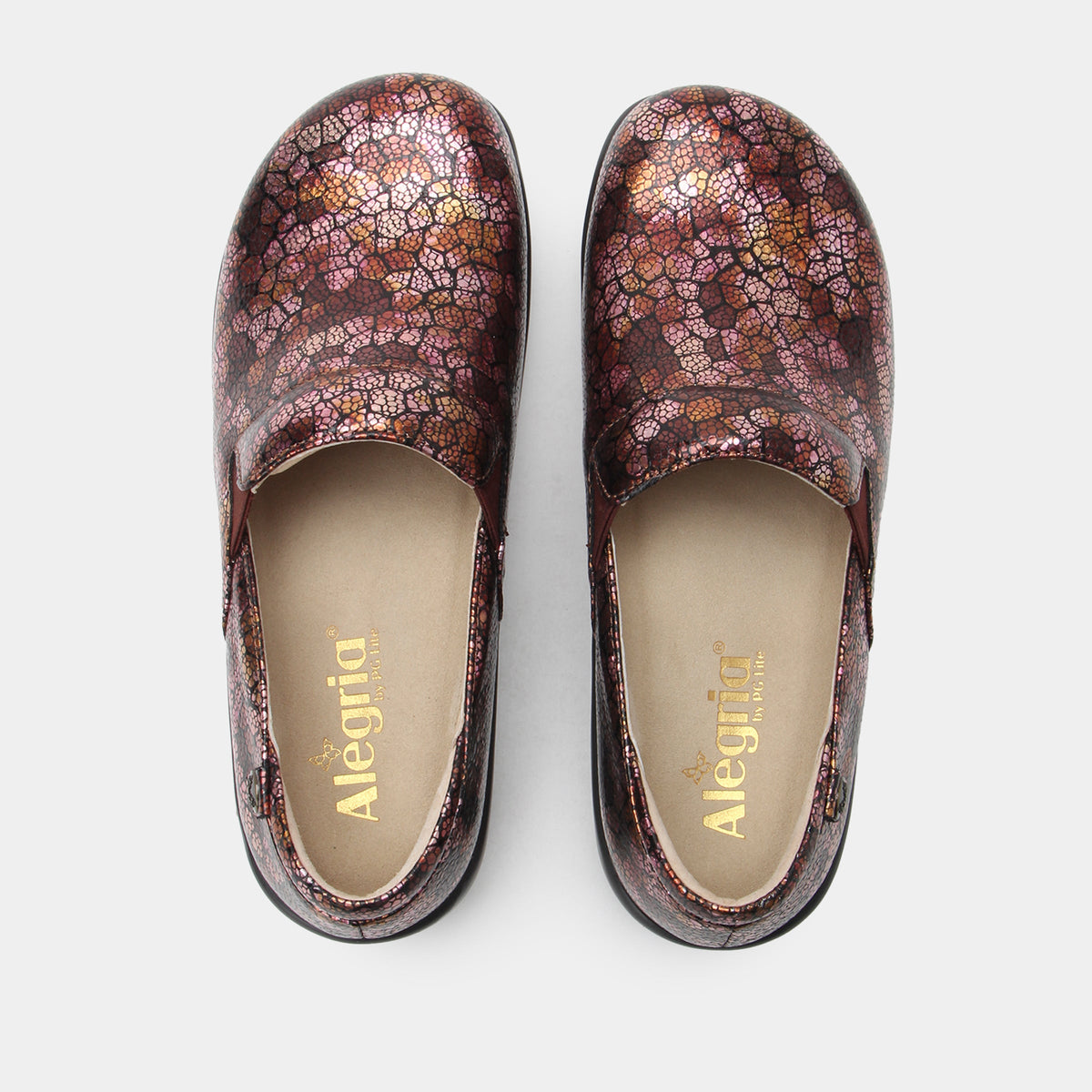 Keli Bronze Fusion Shoe | Alegria Shoes
