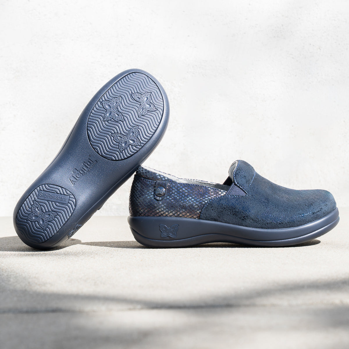 Keli Glimmer Navy Shoe