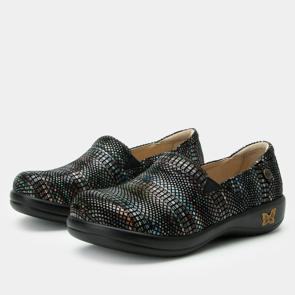 Keli Earthy Lux slip on style shoe with career casual outsole