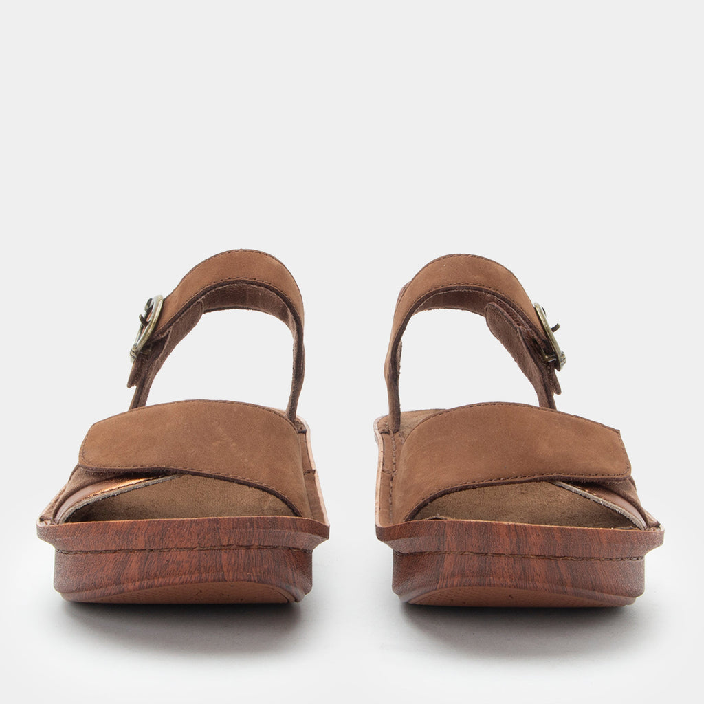 Klementine Pecan Sandal | Alegria Shoes