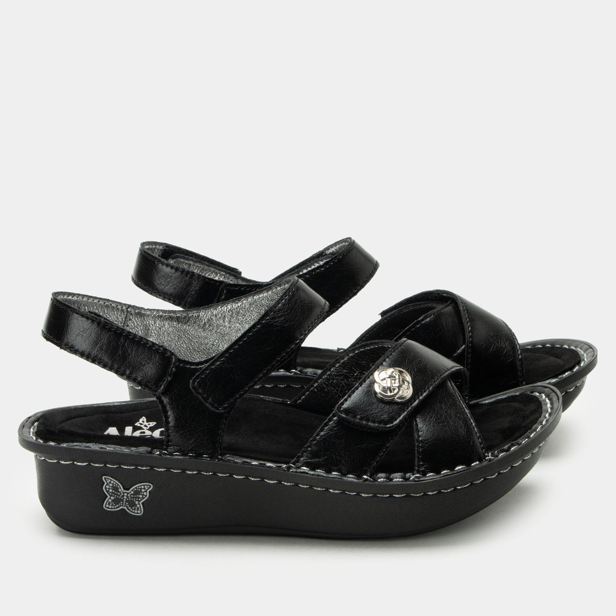 Kelsi Black Sapphire Sandal | Alegria Shoes