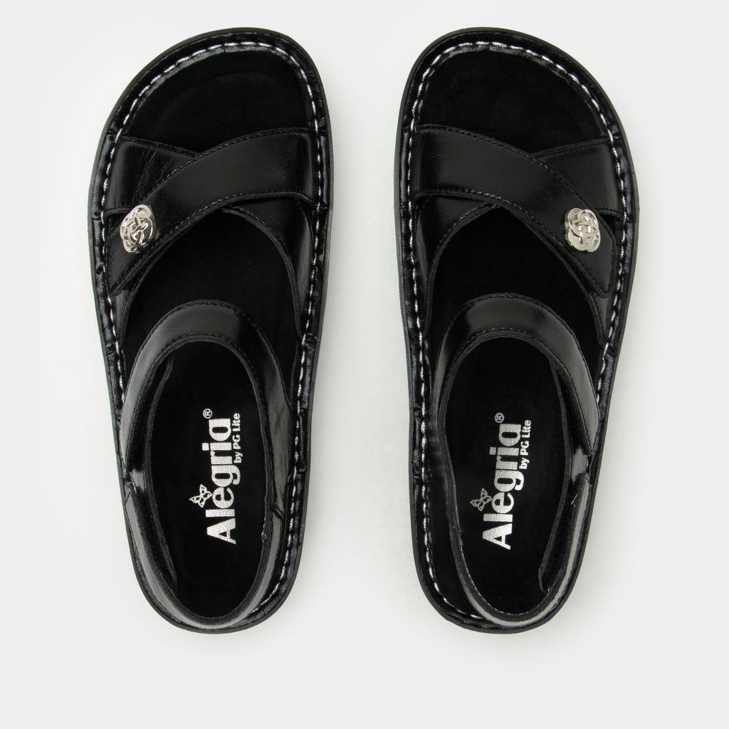 Kelsi Black Sapphire Sandal | Alegria Shoes