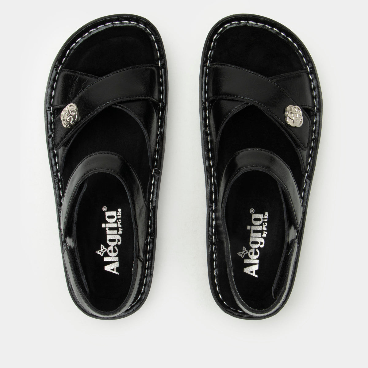 Kelsi Black Sapphire Sandal | Alegria Shoes