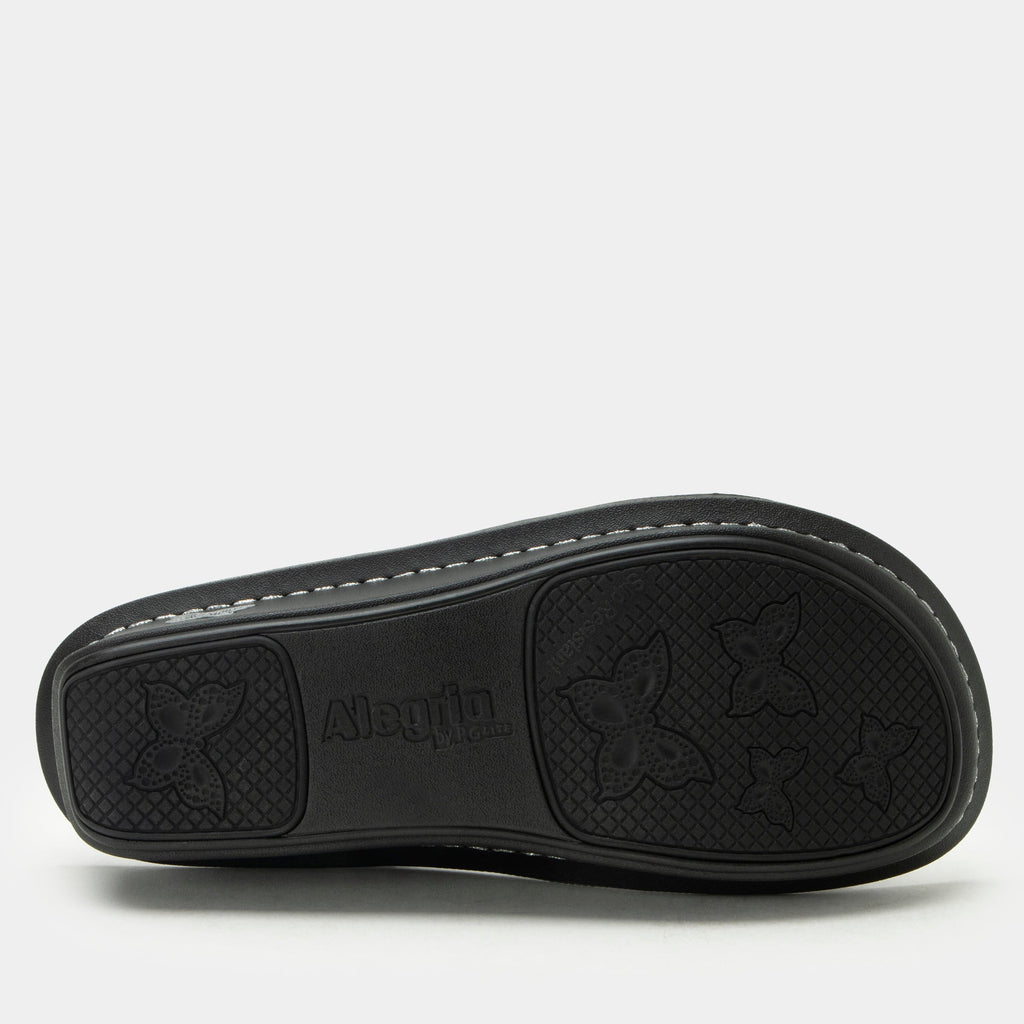 Kelsi Black Sapphire Sandal | Alegria Shoes