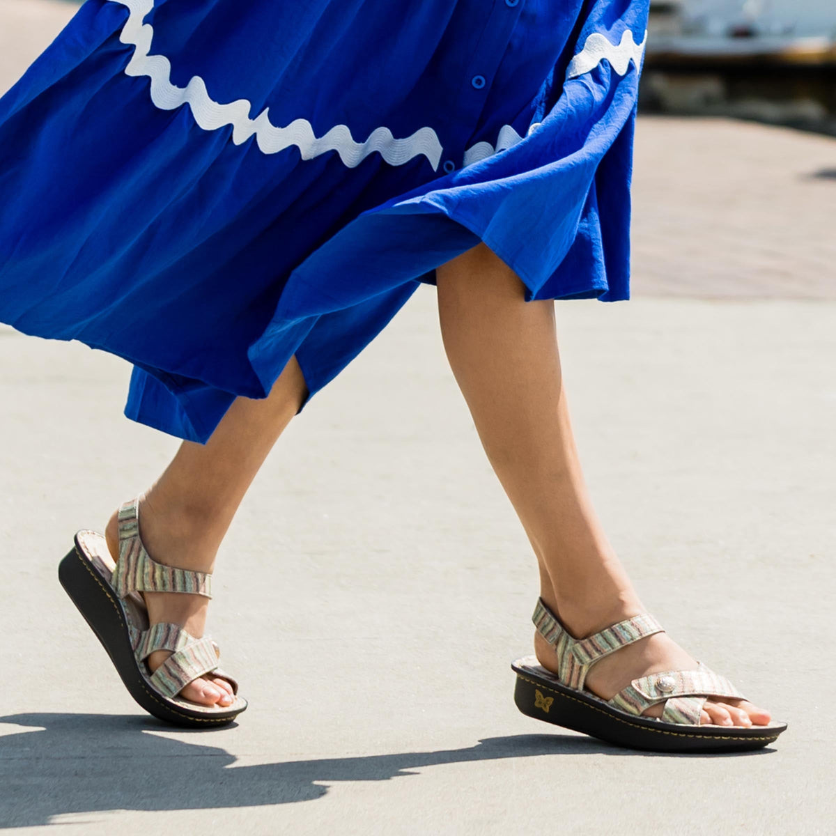 Kelsi Spumoni Sandal | Alegria Shoes