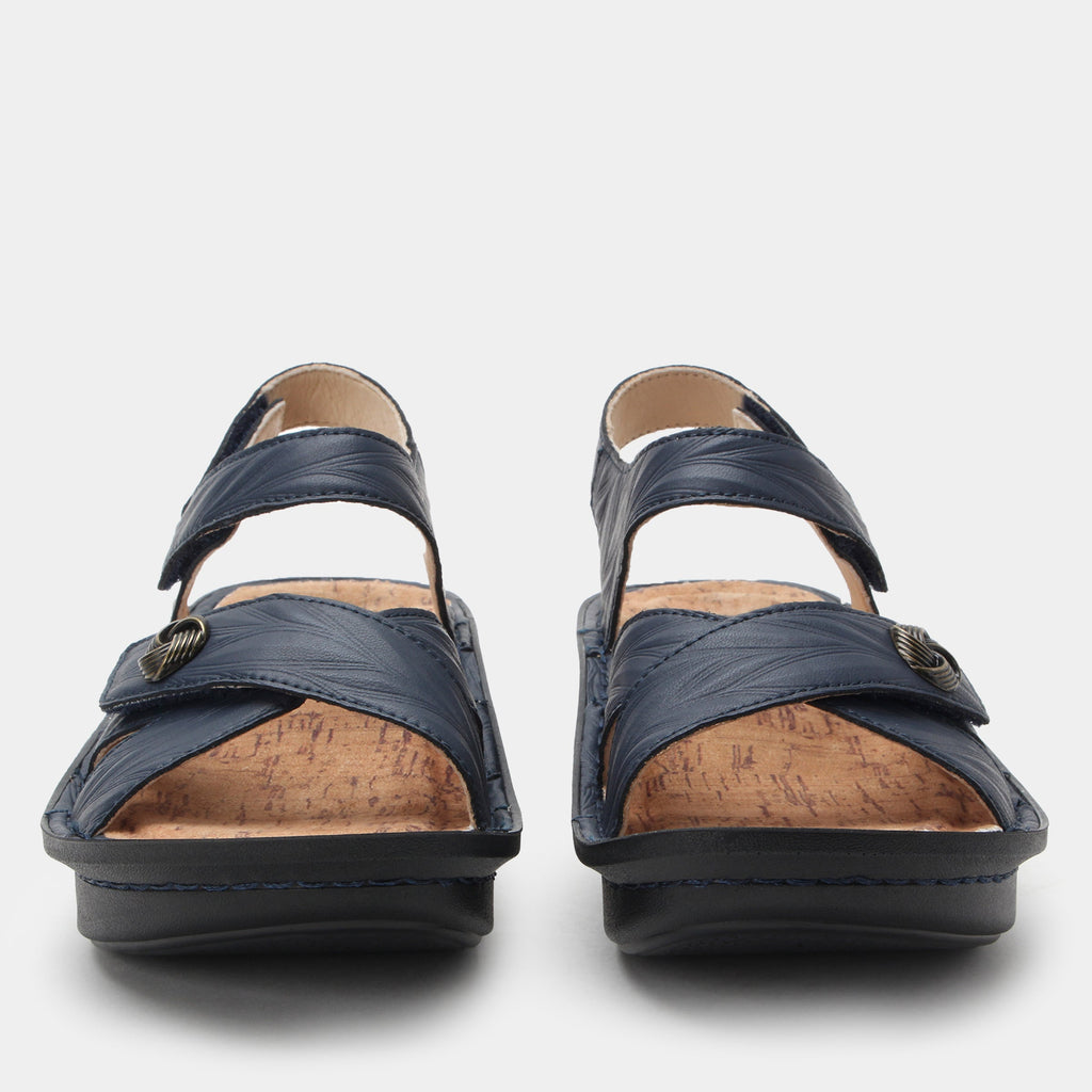 Kelsi Fondly Navy Sandal | Alegria Shoes