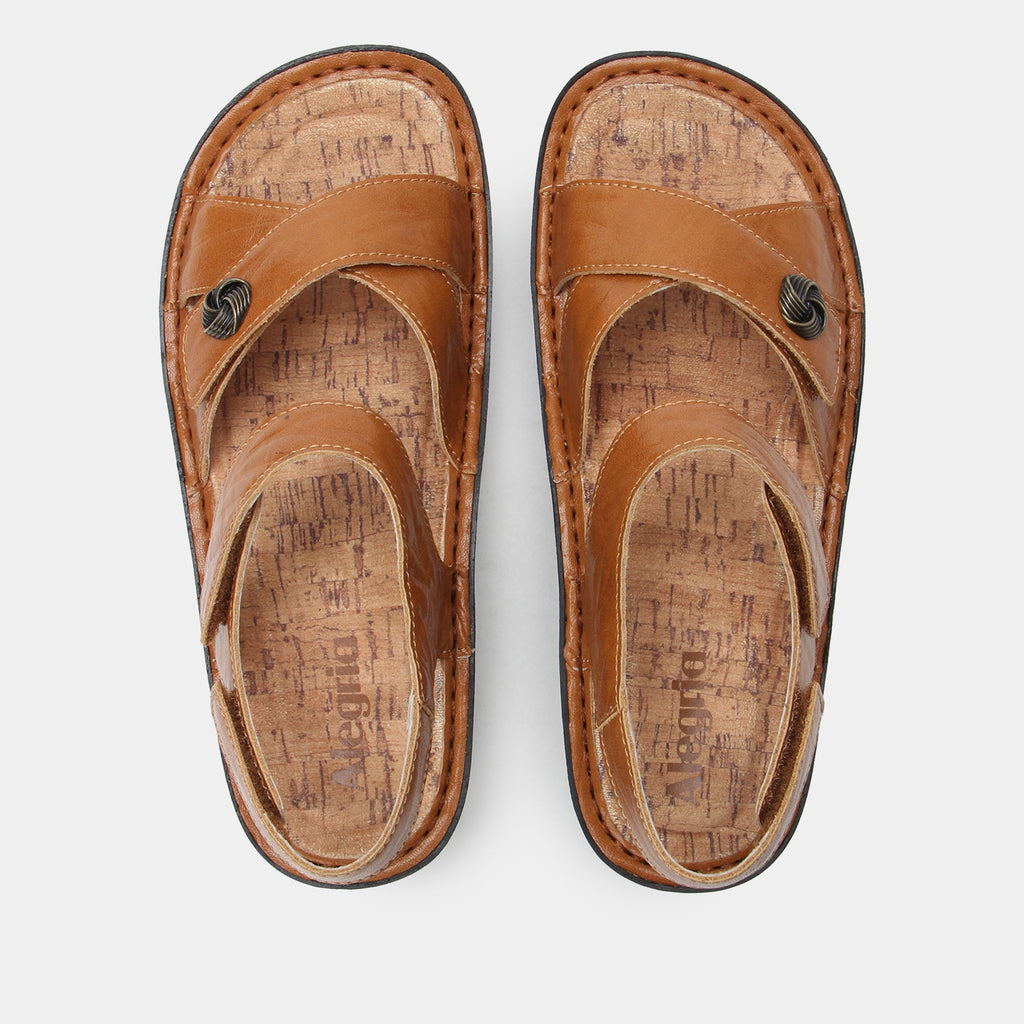 Kelsi Fondly Cognac Sandal | Alegria Shoes