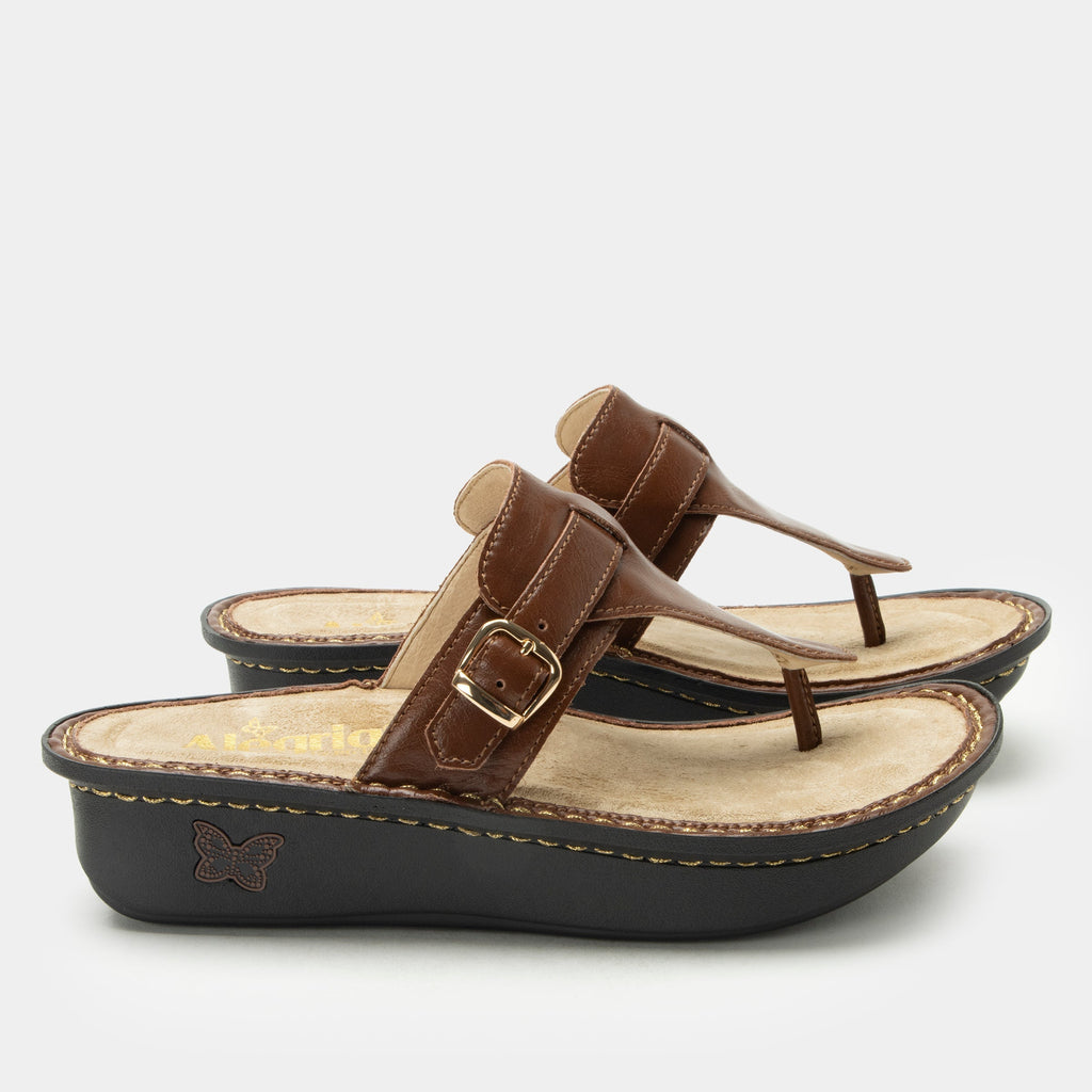 Kennedi Marrone Sandal | Alegria Shoes