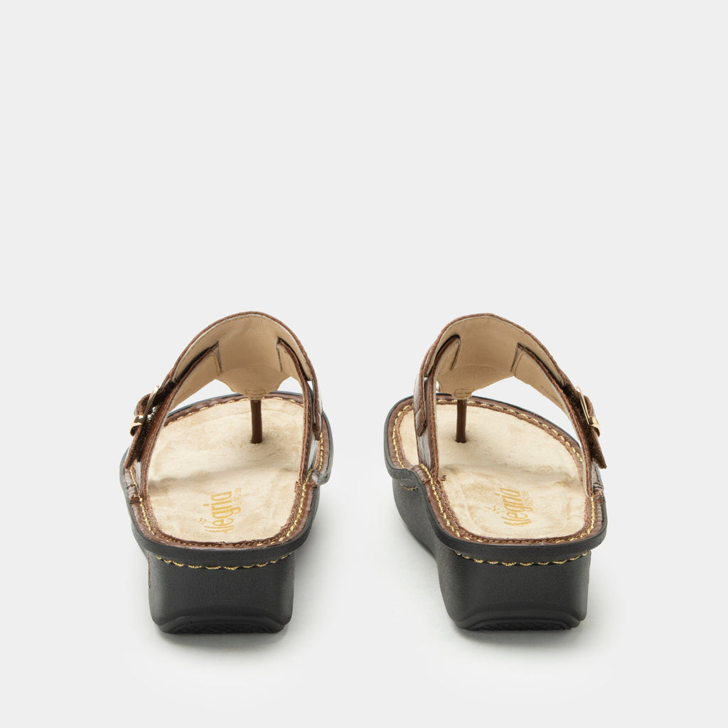 Kennedi Marrone Sandal | Alegria Shoes