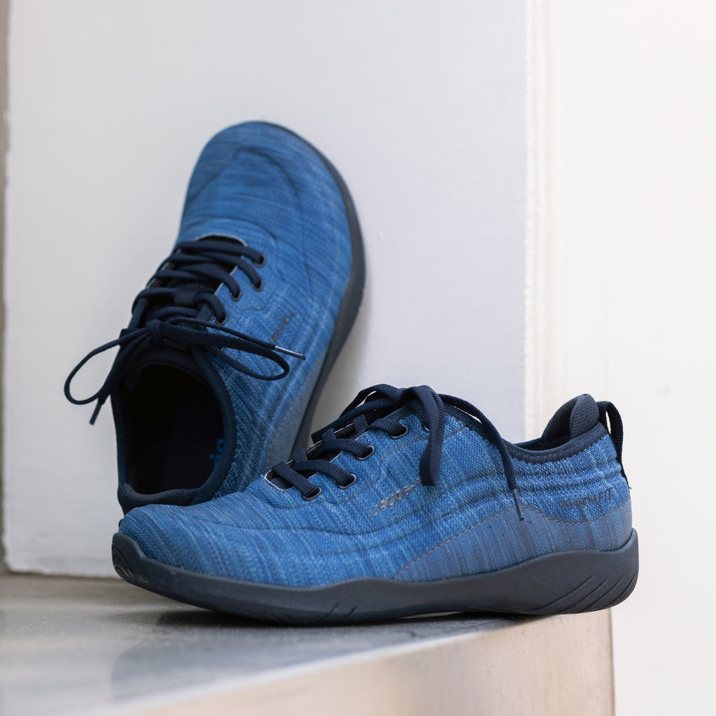 Liber8 Navy Multi Shoe | Alegria Shoes