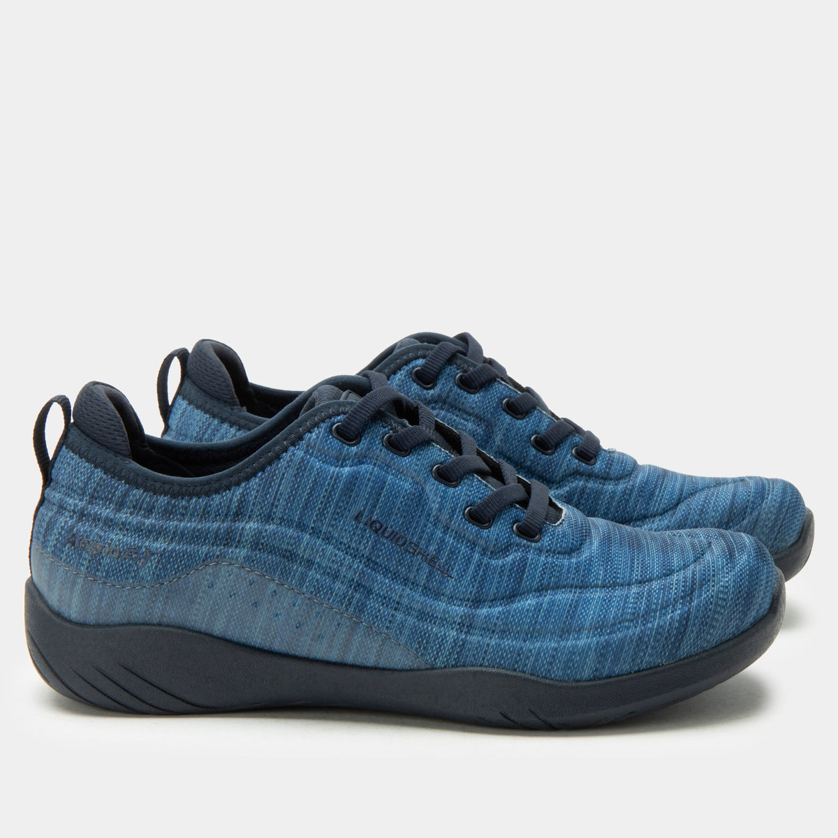Liber8 Navy Multi Shoe | Alegria Shoes