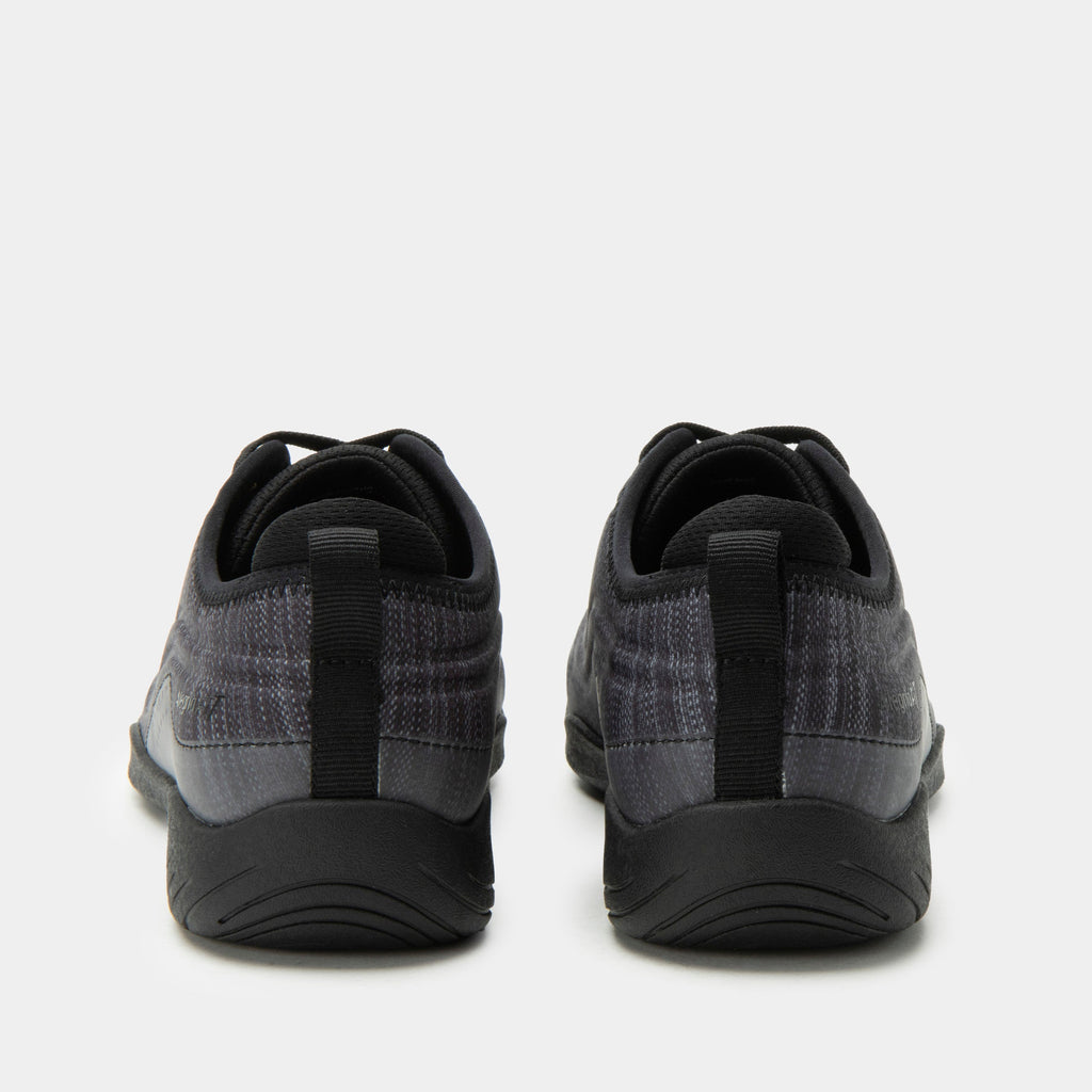 Liber8 Greyscale shoe on a Ergo Flo Lite outsole | Grey lace up shoe.