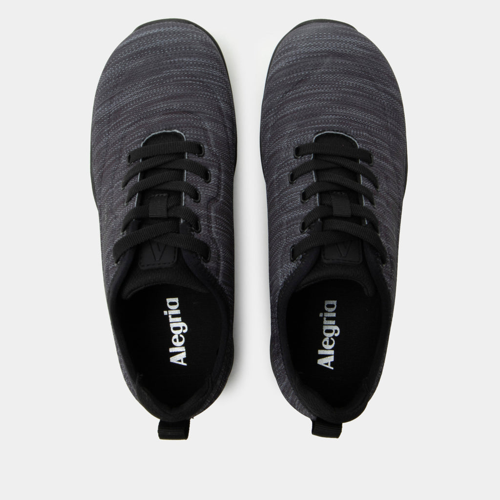 Liber8 Greyscale shoe on a Ergo Flo Lite outsole | Grey lace up shoe.
