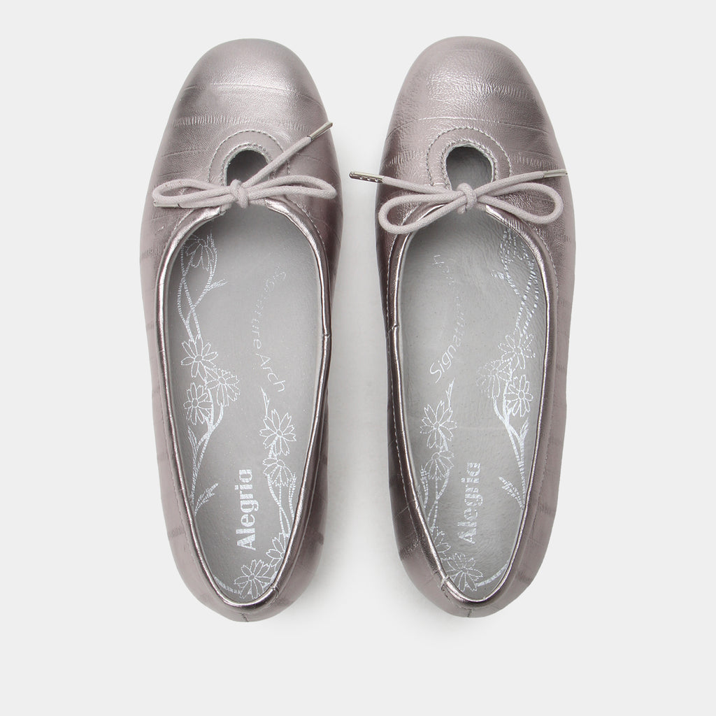 Leilah Platinum Shoe | Alegria Shoes