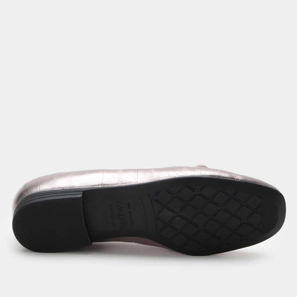 Leilah Platinum Shoe | Alegria Shoes