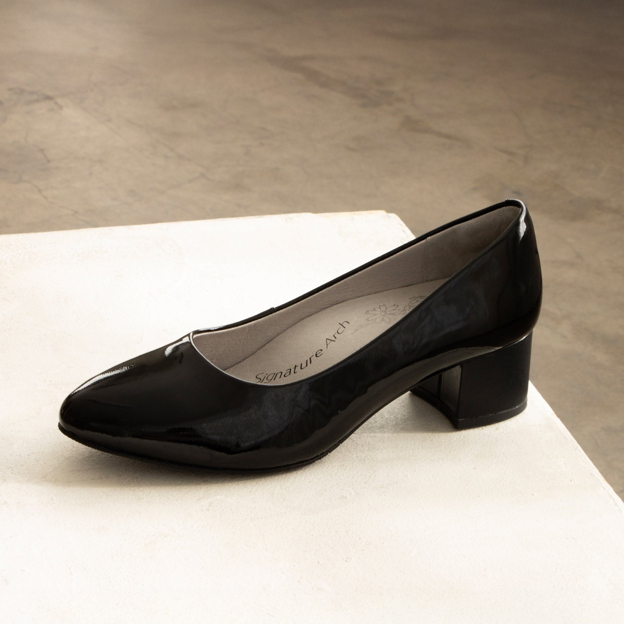 Lisah Black Patent Shoe - Alegria Shoes Lisah Black Patent Shoe - Alegria Shoes