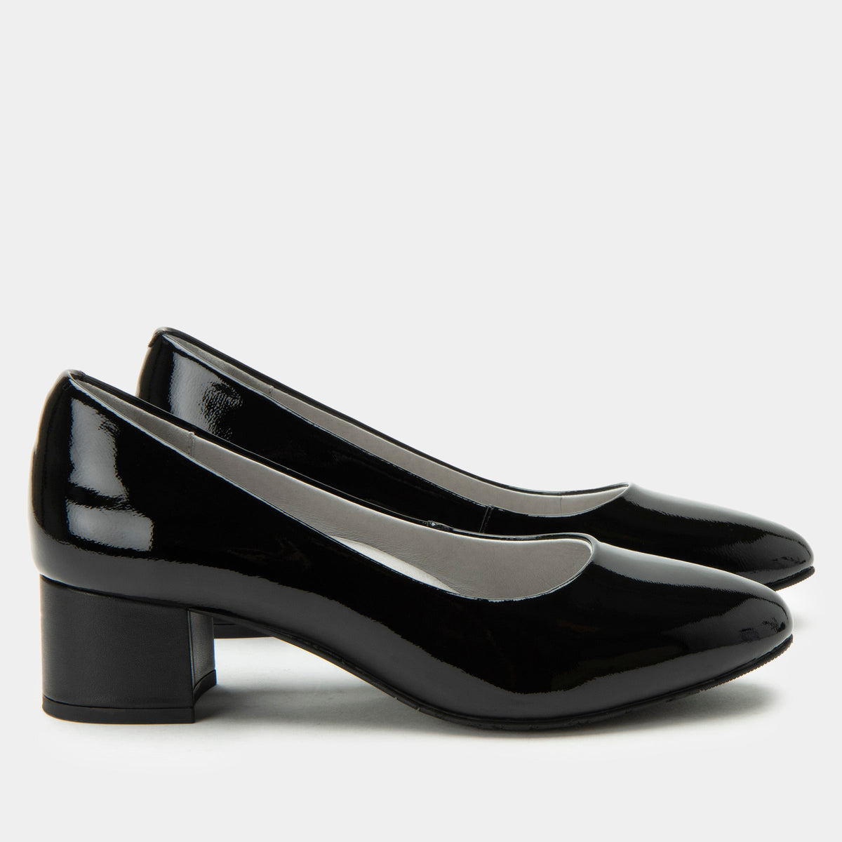 Lisah Black Patent Shoe | Alegria Shoes