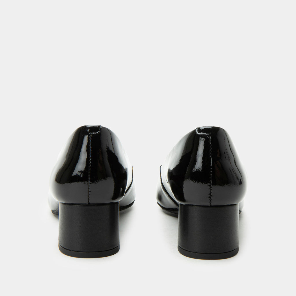 Lisah Black Patent Shoe | Alegria Shoes